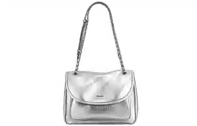 妙迪 高级感 牛皮 单肩包 常规 女款 白色