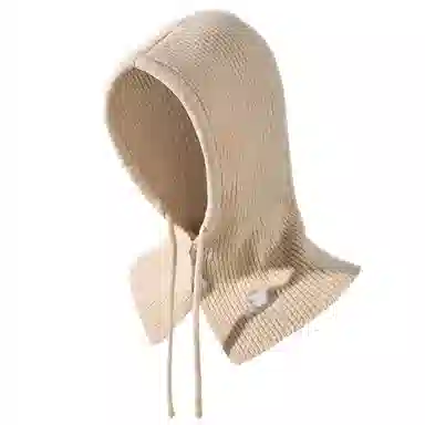 CAMEL Balaclava Knit Hat Scarf