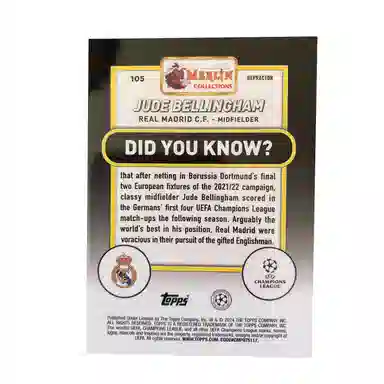 Topps 23-24 Merlin chrome