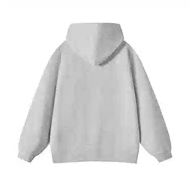 草本初色 大码无性别设计感哥特字母宽松经典基础款卫衣 男女同款