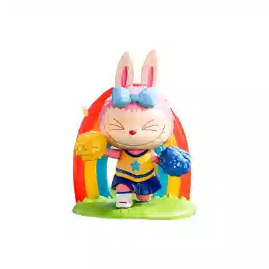 POP MART LABUBU Cheerleader Keychain