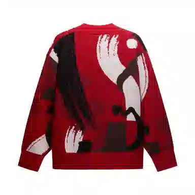 Bananain x Zhu Jingyi Red Plan Collection Cardigan