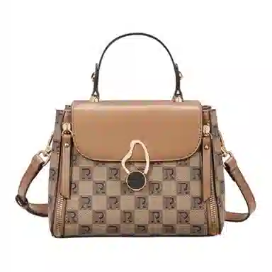 红蜻蜓 时尚便携日常 聚氯乙烯 手提包 中号 女款 多色