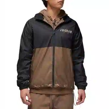 Jordan Woven Jacket Black/Brown