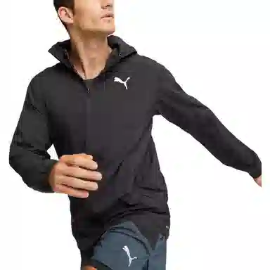 PUMA Hoodie Jacket Black