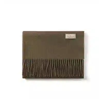 玖慕 秋冬加厚保暖送礼情侣本命年披肩 山羊绒 绒线围巾 女款