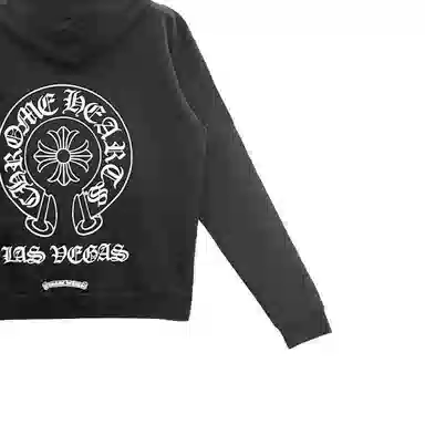 Chrome Hearts Logo Hoodie Black