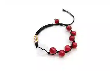 嘉福莱 花香满园系列 守护花神 平安喜乐四季见喜 清冷精致温柔 小众国风原创设计 琉璃 手链 女款