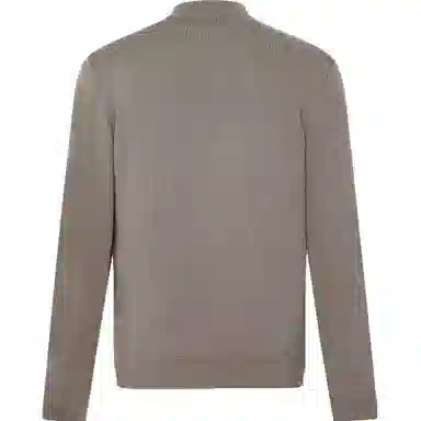 利郎 半高领保暖打底商务休闲纯色修身套头极简风可机洗羊绒衫 男款