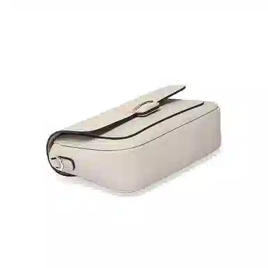 啄木鸟 休闲简约日常时尚百搭 牛皮革 单肩斜挎包 小号 女款 灰色