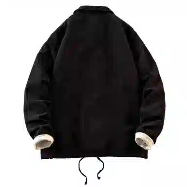 国际米兰足球俱乐部 灯芯绒字母印花休闲宽松工装美式复古运动户外学生高街外套夹克 男女同款