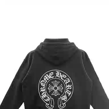 Chrome Hearts Logo Hoodie Black