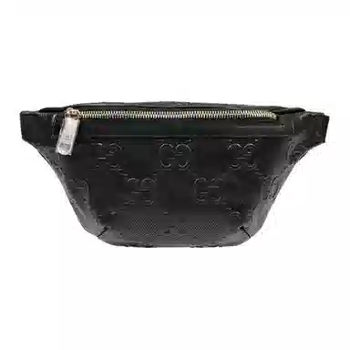 Gucci Logo Embossed Leather Bag