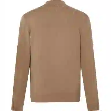 利郎 半高领保暖打底商务休闲纯色修身套头极简风可机洗羊绒衫 男款