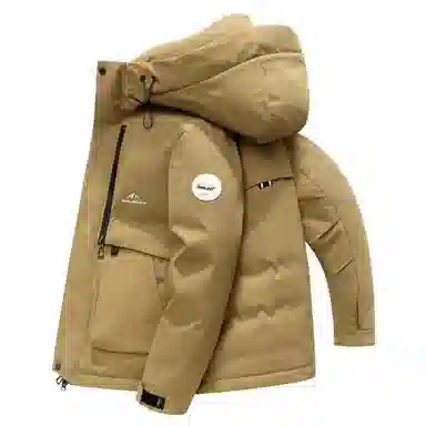 鸭鸭 时尚休闲工装短款百搭羽绒服 男款