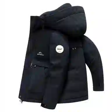 鸭鸭 时尚休闲工装短款百搭羽绒服 男款