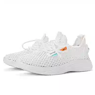 双星八特 潮流时尚运动简约耐磨减震防滑透气 低帮跑步鞋 男女同款