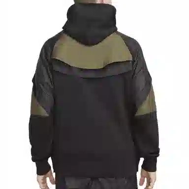 Nike x Sacai Full-Zip Hooded Jacket Military Green