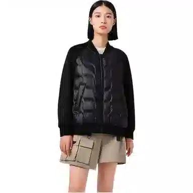 坦博尔 鹅绒短款轻薄菱形羽绒服 女款