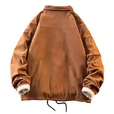 国际米兰足球俱乐部 灯芯绒字母印花休闲宽松工装美式复古运动户外学生高街外套夹克 男女同款