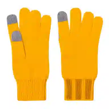adidas Acrylic Sport Gloves Yellow