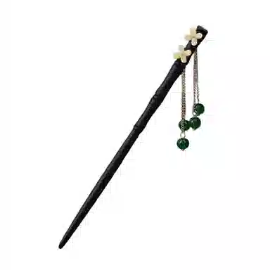 流苏步摇新中式 圣所 松竹影 木 发簪 女款