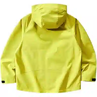 雅鹿优选  纯色连帽拉链  防风透气速干超轻冲锋衣 男女同款