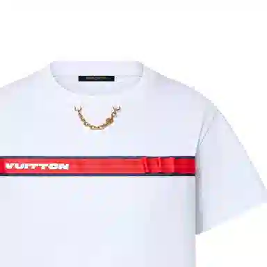 Louis Vuitton x America's Cup FW24 Logo Print T-Shirt White