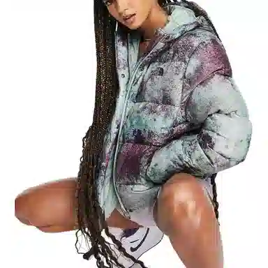 The North Face FW22 Printed Hooded Jacket