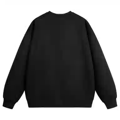 大卫贝肯 字母纯色基础款休闲宽松套头重磅圆领长袖卫衣 男女同款