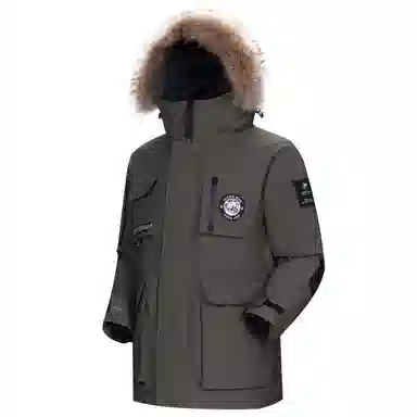 熊猫 山系户外舒适保暖工装羽绒服 男女同款