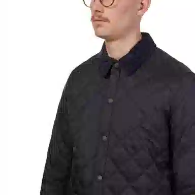 Barbour Quilted Jacket Blue
