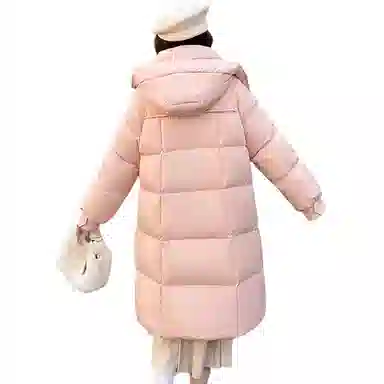 鸭鸭 中长款时尚百搭高克重加厚保暖羽绒服 女款