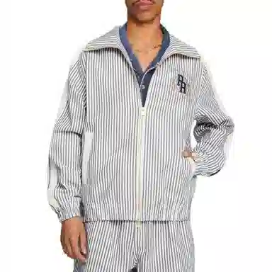 PUMA x Rhuigi SS23 Striped Embroidered Jacket