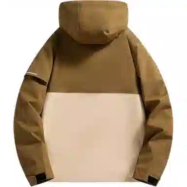 雅鹿优选  休闲舒适百搭时尚  防水防风透气耐磨保暖冲锋衣 男款