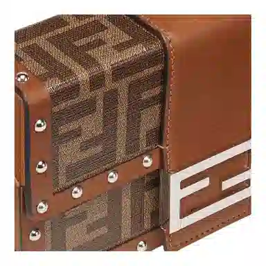Fendi Baguette Trunk Brown
