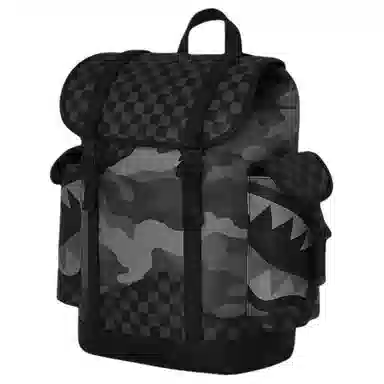 SPRAYGROUND Shark Mouth Checkered Backpack