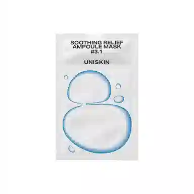 优时颜 小蓝弹安瓶 面膜 补水舒缓