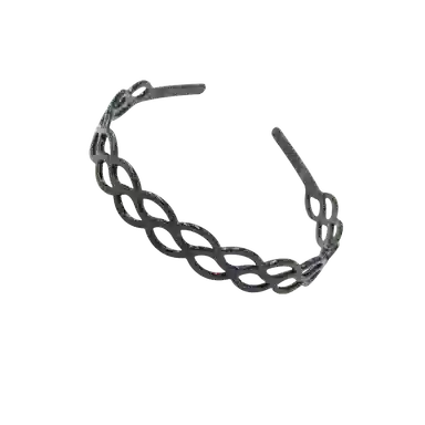 贯古今 新款双麻花磨砂韩版糖果色宽边头箍气质少女防碎发头饰女发饰 亚克力 发箍 女款