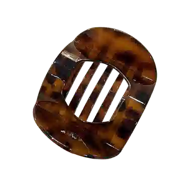 贯古今 复古玳瑁高颅顶显脸小后脑勺抓夹 高级感鲨鱼夹百搭 亚克力 发夹 女款