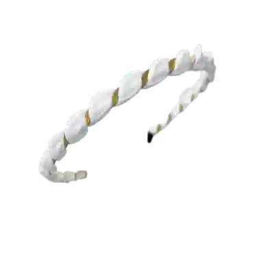 贯古今 小清新缠绕外出百搭头箍发捆高颅顶压发发卡发饰百搭洗脸头箍 布艺 发箍 女款