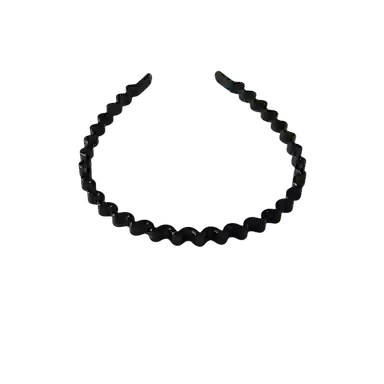 贯古今 简约纹理波浪新款精致高颅顶洗脸压发头箍头饰女气质百搭发卡 亚克力 发箍 女款