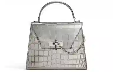 Charles & Keith Kelly Bag Small Tin Grey