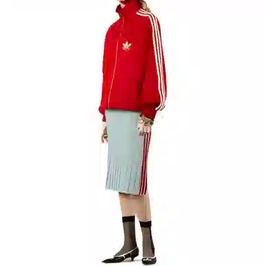 Gucci x adidas FW22 Logo Print Jacket