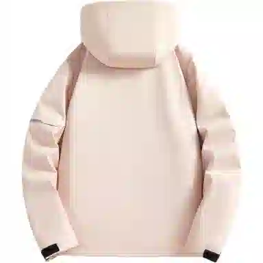 雅鹿优选  休闲简约印花插肩长袖连帽  防紫外线透气保暖超轻防水防风防寒冲锋衣 男女同款