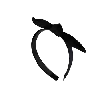 贯古今 高级感蝴蝶结高颅顶抓夹气质马尾发卡防滑多齿显脸小发夹头饰 布艺 发箍 女款