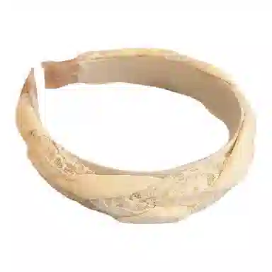 贯古今 宽边蕾丝麻花编发清爽纯色辫子高级感少女外出增高颅顶女 布艺 发箍 女款