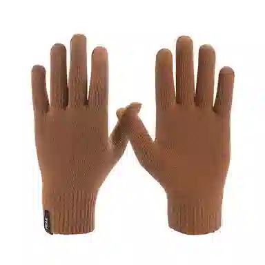 匹克 冬季保暖户外骑行滑雪触屏加绒骑车开车防寒针织毛线 腈纶 绒线手套 男女同款情侣款 多色可选