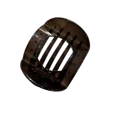 贯古今 复古玳瑁高颅顶显脸小后脑勺抓夹 高级感鲨鱼夹百搭 亚克力 发夹 女款