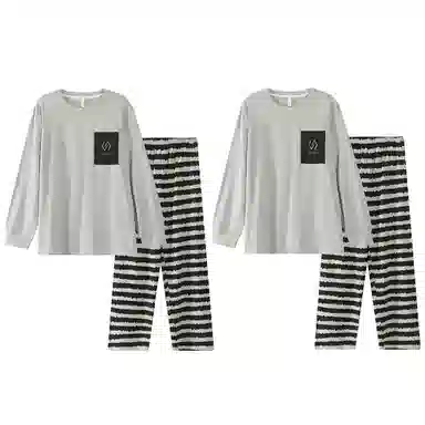 兰缪 长袖结婚新婚喜庆本命年长裤睡衣套装 女款 红色